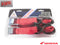 GENUINE HONDA MOTORCYCLE ATV TIE DOWN STRAPS WITH 2 SOFT STRAPS RED